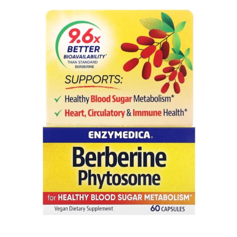Enzymedica - Berberine Phytosome - 60 caps