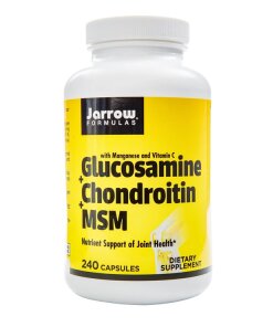 Jarrow Formulas - Glucosamine + Chondroitin + MSM - 240 caps