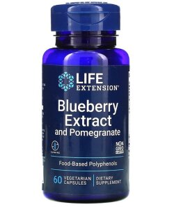 Life Extension - Blueberry Extract with Pomegranate - 60 vcaps