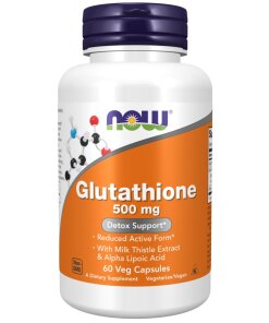 NOW Foods - Glutathione with Milk Thistle Extract & Alpha Lipoic Acid