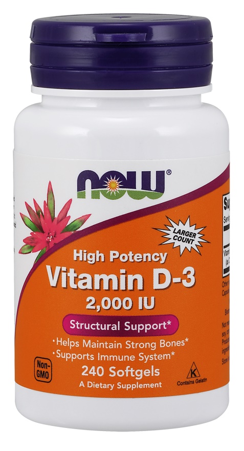 NOW Foods - Vitamin D-3