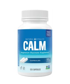 Natural Vitality - Calm Magnesium Glycinate - 120 caps