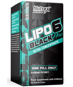 Nutrex - Lipo-6 Black Hers Ultra Concentrate with Caffeine - 60 caps