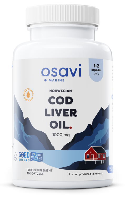 Osavi - Norwegian Cod Liver Oil Softgels