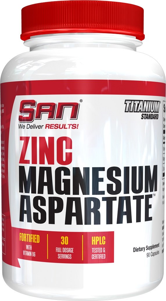 SAN - Zinc Magnesium Aspartate - 90 caps