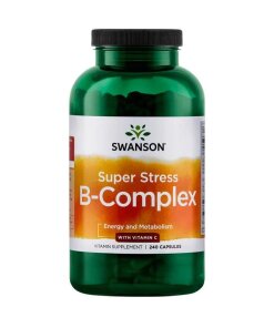 Swanson - Super Stress B-Complex with Vitamin C - 240 caps