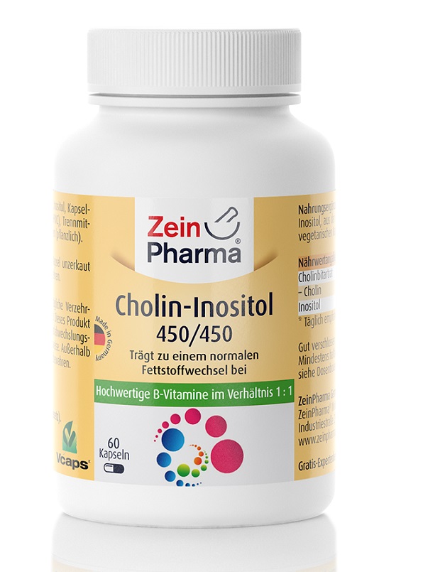 Zein Pharma - Choline-Inositol 450/450mg - 60 caps