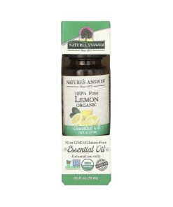 Nature's Answer - 100% Pure Lemon Essential Oil - 15 ml.