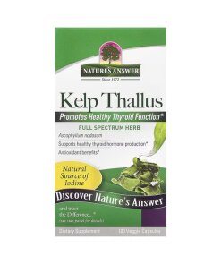 Nature's Answer - Kelp Thallus - 100 vcaps