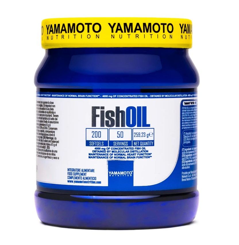 Yamamoto Nutrition - Fish Oil - 200 softgels