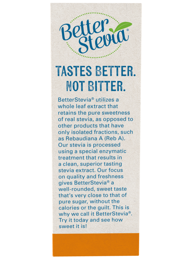 NOW Foods - Bedre Stevia, originálne balíčky - 100 ks - Billede 3