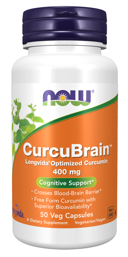 CurcuBrain™ 400 mg Veg Capsules