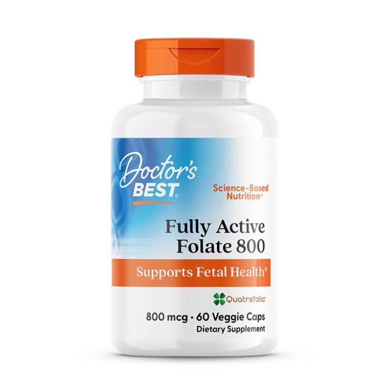 Doctor's Best Fully Active Folate 800