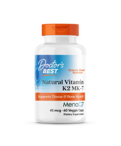 Doctor's Best Natural Vitamin K2 MK-7 with MenaQ7