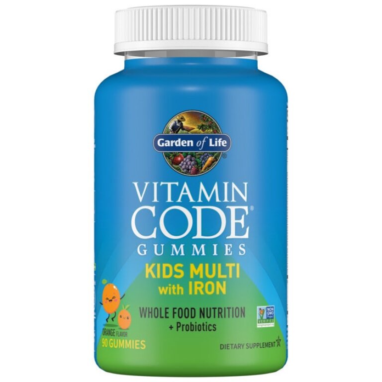 Eco Supplements - Vitamin Code Kids Multi Plus Iron Gummies