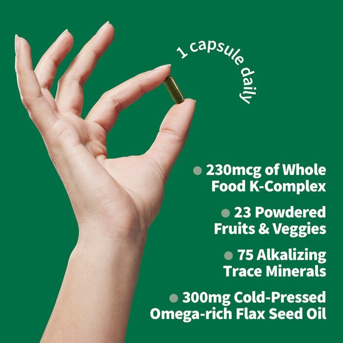 Have af Livet - Vitamin Code Raw Komplex Vitamínu K - 60 vegánskych kapsúl - Billede 3