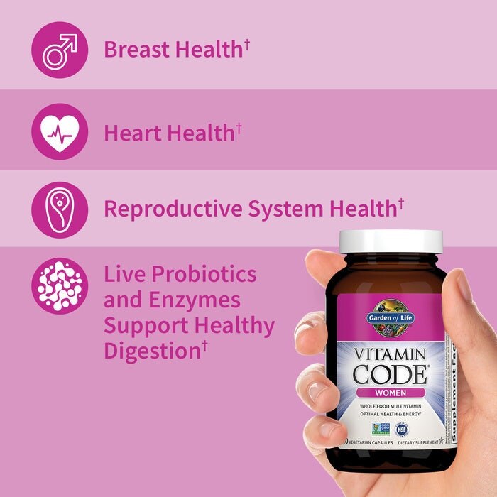 Have af Livet - Vitamin Code pre ženy - 120 kapsúl - Billede 4