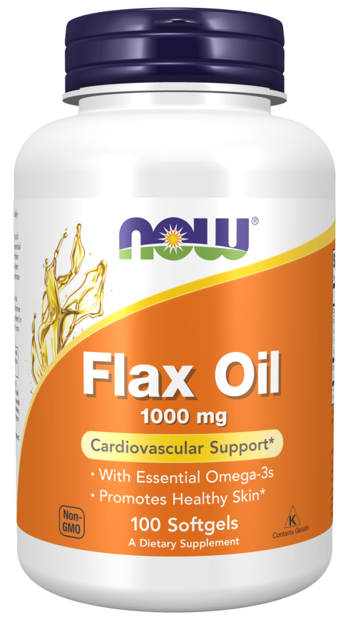 Flax Oil 1000 mg Softgels
