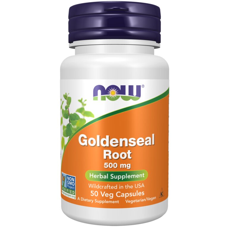Goldenseal Root 500 mg Veg Capsules