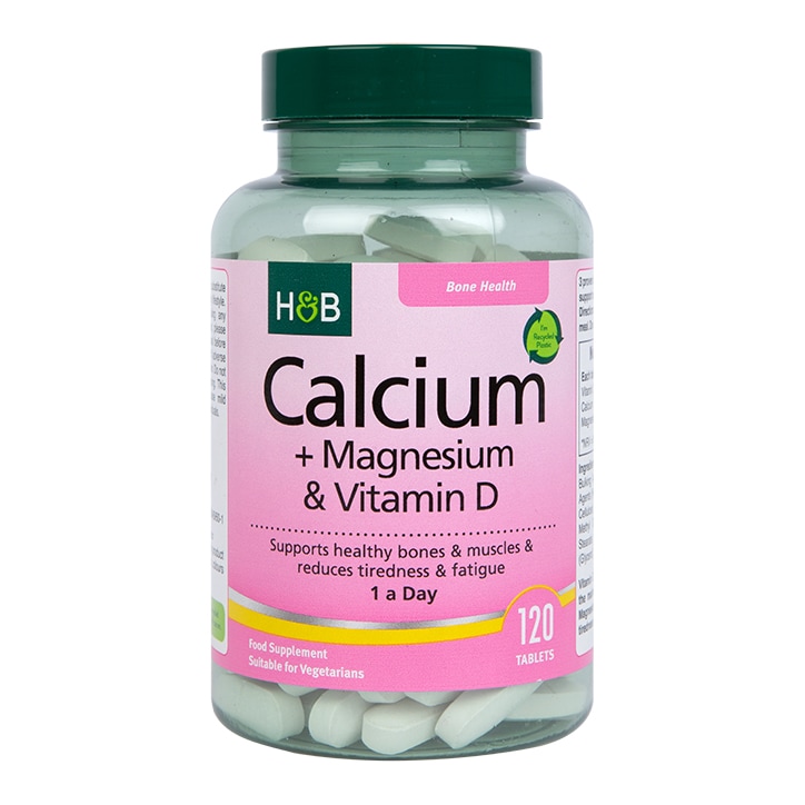 Holland & BarrettCalcium + Magnesium & Vitamin D 120 Tablets(137)Joints