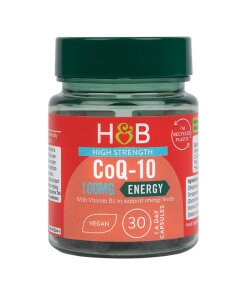 Holland & BarrettHigh Strength Co-Q10 100mg 30 Capsules(193)Energy