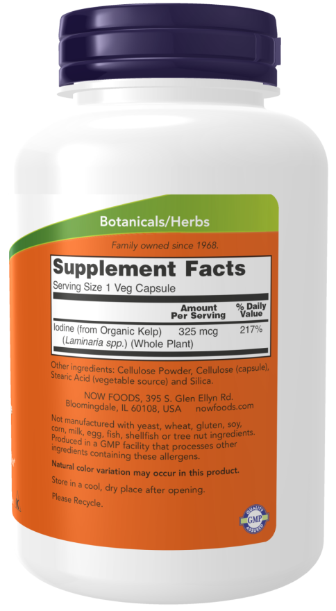 NOW Foods - Tang, 325 mcg - 250 kapsúl – Obrázok 2