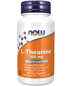 L-Theanine 100 mg Veg Capsules