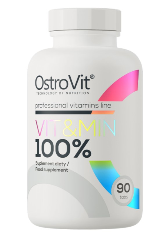 OstroVit - Vit&Min 100% - 90 tablets