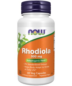 Rhodiola 500 mg Veg Capsules