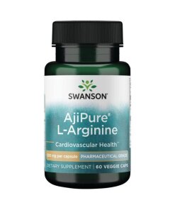 SWANSON AjiPure L-Arginina 500mg 60kaps