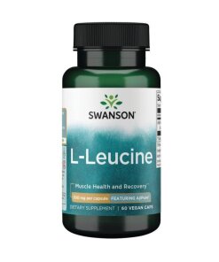 SWANSON AjiPure L-leucyna 500mg 60 kaps