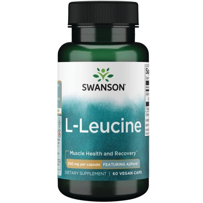 SWANSON AjiPure L-leucyna 500mg 60 kaps