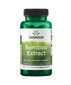 SWANSON Bamboo ekstrakt 60kaps