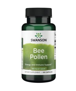 SWANSON Bee Pollen (py³ek pszczeli) 400mg 100kaps