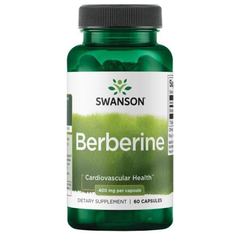SWANSON Berberyna 400mg 60kaps