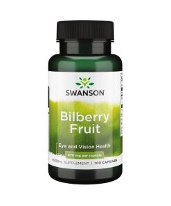 SWANSON Bilberry Fruit 470mg 100kaps