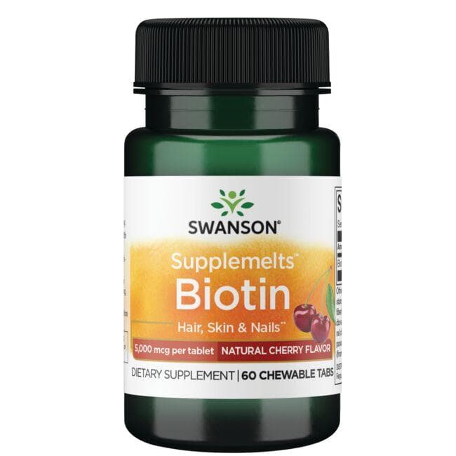 SWANSON Biotyna 60 tabletek do ssania