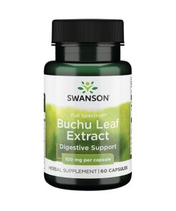 SWANSON FS Buchu leaf (bukko brzozowe) 60 kaps