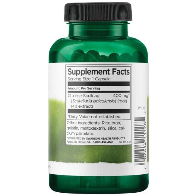 Swanson - Čínska lebka 400 mg - 90 kapsúl - Billede 2