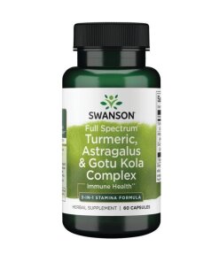 SWANSON FS Turmeric Astragalus Gotu Kola 60k