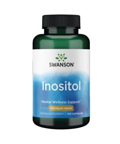 SWANSON Inozytol 650mg 100kaps