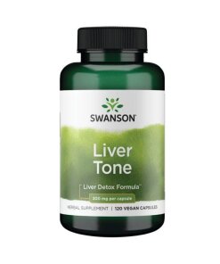 SWANSON Liver tone - liver detox formula 120kaps
