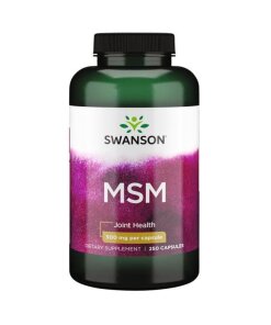 SWANSON MSM 500mg 250kaps
