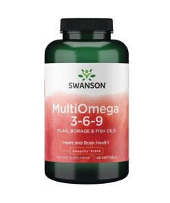 SWANSON Multiomega 3-6-9 120kaps