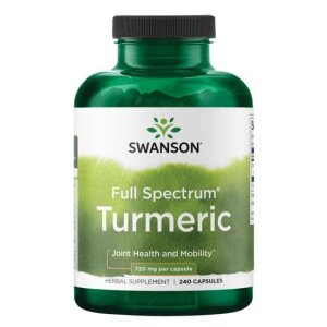 SWANSON Turmeric 720mg 240kaps