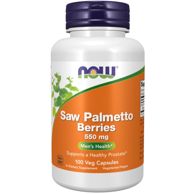 Saw Palmetto Berries 550 mg Veg Capsules