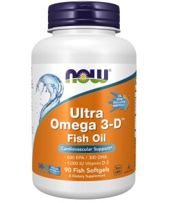 Ultra Omega 3-D™ Fish Oil (Fish Gelatin) Fish Softgels