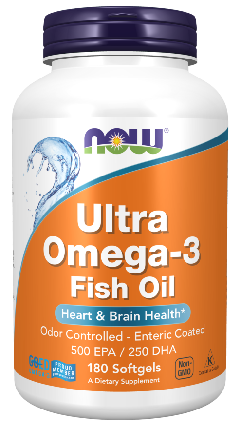 NOW Foods - Ultra Omega-3 - 90 mäkkých kapsúl – Obrázok 4