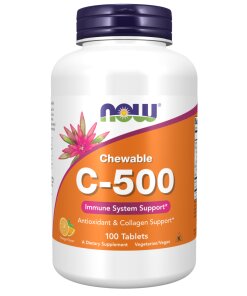 Vitamin C-500 Orange Chewable Tablets
