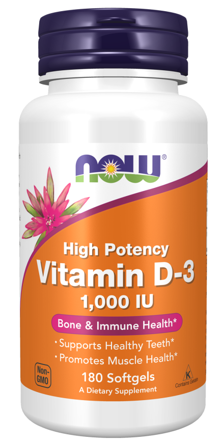 Vitamin D-3 1000 IU Softgels